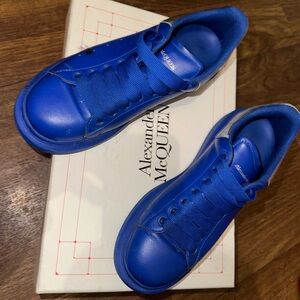 Alexander McQueen Blue Sneakers size 7